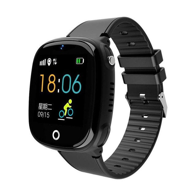 Children Smart Watch IPX67 Waterproof Long Standby GPS+LBS Dual Positioning Phone Watch Health Sports Safety Monitor Tracker