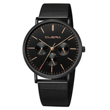 Load image into Gallery viewer, 2019 New Watch Fashion Mens Watch Slim Mesh Steel Waterproof Minimalist Wrist Watches Luxury Watch 22*
