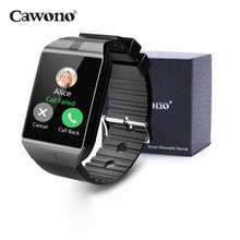 Load image into Gallery viewer, Cawono DZ09 Smart Watch Bluetooth Smartwatch Relogio TF SIM Card Camera for iPhone Samsung HTC LG HUAWEI Android Phone VS Q18 Y1