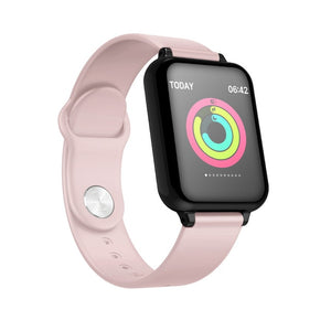 2019 Men Women B57 smartwatch Heart Rate Monitor Blood Pressure for Huawei Samsung xiaomi phone Smart Watch B57 waterproof