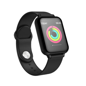 2019 Men Women B57 smartwatch Heart Rate Monitor Blood Pressure for Huawei Samsung xiaomi phone Smart Watch B57 waterproof