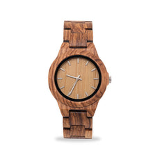 Load image into Gallery viewer, GNART Fashion Wooden Ladies Watch Hour Sports relogio feminino 2018 Women's Watches Strap Wooden Plaid
