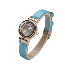 Load image into Gallery viewer, Ladies quartz wristwatch reloj mujer Women Fine Leather Band Diamond Analog Quartz Movement Wrist Watch Ladies Wristwatch Clock

