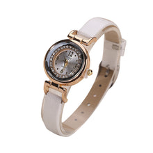 Load image into Gallery viewer, Ladies quartz wristwatch reloj mujer Women Fine Leather Band Diamond Analog Quartz Movement Wrist Watch Ladies Wristwatch Clock
