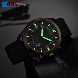 Mens Military Quartz Army Watch Black Date Luxury Sport Luminous Wrist Watch 80619 Dress Dress Wrist Watches Dropshipping