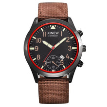 Load image into Gallery viewer, Mens Military Quartz Army Watch Black Date Luxury Sport Luminous Wrist Watch 80619 Dress Dress Wrist Watches Dropshipping