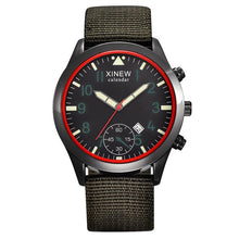 Load image into Gallery viewer, Mens Military Quartz Army Watch Black Date Luxury Sport Luminous Wrist Watch 80619 Dress Dress Wrist Watches Dropshipping
