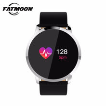 Load image into Gallery viewer, FATMOON Q8 Smart Watch Bluetooth 4.0 Passometer Heart Rate Blood Tracker Camera Men Women Smartwatch for iphone Huawei phone
