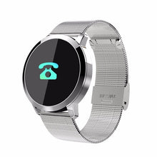 Load image into Gallery viewer, FATMOON Q8 Smart Watch Bluetooth 4.0 Passometer Heart Rate Blood Tracker Camera Men Women Smartwatch for iphone Huawei phone