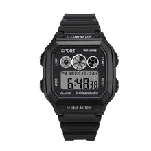 Load image into Gallery viewer, Luxury Men Analog Digital Military Army Sport LED Waterproof Wrist Watch Mens Army Silicone Wrist Watch Clock Hodinky Ceasuri

