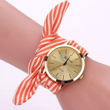 Load image into Gallery viewer, GEMIXI Fashion Women Watches Students Fashion Floral Cloth Quartz Bracelet Watch Women Relojes Mujer 2018 Dignity Ladies Watch
