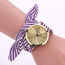 Load image into Gallery viewer, GEMIXI Fashion Women Watches Students Fashion Floral Cloth Quartz Bracelet Watch Women Relojes Mujer 2018 Dignity Ladies Watch
