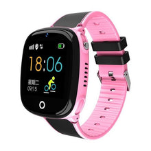 Load image into Gallery viewer, Children Smart Watch IP67 Waterproof Alarm Voice Chat ABS Silicone Wristwatch Wearable Device Fitness Alarm Wrist Sportswear
