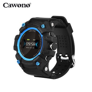 Cawono A66 Waterproof Smart Watch Heart Rate Monitor 24h/12h Hour Swimming Sports Smart Watches Men Women For IOS And Android