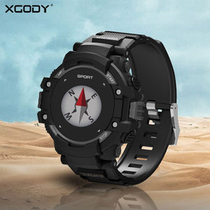 XGODY F7 2019 GPS Smart Watch Men Women IP67 Waterproof Fitness Bracelet With Heart Rate Monitor Connected IOS Android Wristband