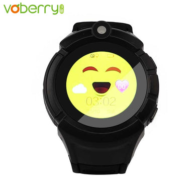 Voberry Smart Watch kids Touch Round Screen Turntable GPS Positioning Baby Smart Watch SOS Anti-verloren Monitor Tracker Watches