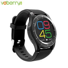 Load image into Gallery viewer, Voberry G8 Smartwatchs Bluetooth4.0 smartwatch waterproof android fitness tracker SIM Card Heart Rate Blood pressure smart watch
