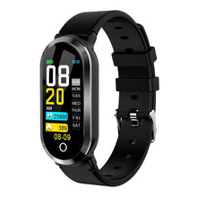 Load image into Gallery viewer, T1 Men Women Blood Oxygen Blood Pressure Heart Rate Monitor Sports Smart Watch Multi-Sport Information caller reminder vibratng

