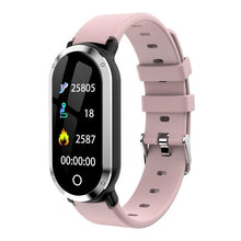 Load image into Gallery viewer, T1 Men Women Blood Oxygen Blood Pressure Heart Rate Monitor Sports Smart Watch Multi-Sport Information caller reminder vibratng
