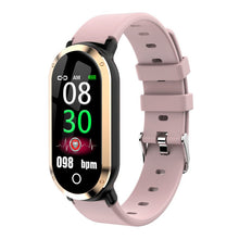 Load image into Gallery viewer, T1 Men Women Blood Oxygen Blood Pressure Heart Rate Monitor Sports Smart Watch Multi-Sport Information caller reminder vibratng
