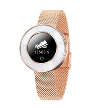Load image into Gallery viewer, MicrowearX6 Smart Watch Women Waterproof Heart Rate Blood Pressure Monitor Lady Fashion Smart watch Fitness Tracker Bracelet
