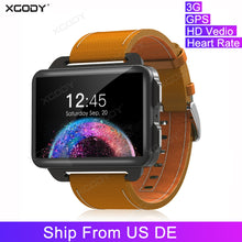 Load image into Gallery viewer, XGODY DM99 3G HD Vedio Call Smart Watch 1200mAh Men Super Screen GPS Wifi Bluetooth Fitness Bracelet Pedometor Smart Clock
