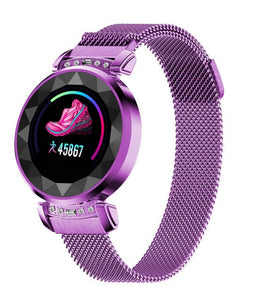 DB13 Women Blood Pressure Heart Rate monitoring Sport Smart Watch Bracelet Sleep monitoring track your steps Waterproof Magnetic