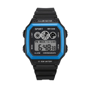 2019 Fashion Men Sport Watches Luxury LED Digital Waterproof Watch Mens Analog Military Army Wrist Watch Male Electronic Clock