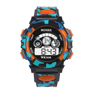 Outdoor Multifunction Waterproof kid Child/Boy's Sports Electronic Watches Watch Multi-function wrist watch  Luxury brands #25