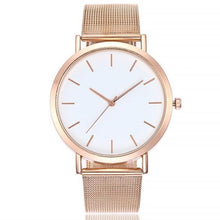 Load image into Gallery viewer, New Arrivals Casual Quartz Stainless Steel Strap  Band Marble Dial Watch Analog Wrist Watch reloj mujer Horloges Uhren Damen
