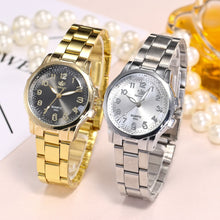 Load image into Gallery viewer, Luxury  Womens Ladies  Watch  Stainless Steel Band  Round Watches Women  reloj mujer     18OCT12
