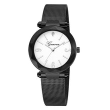 Load image into Gallery viewer, Ladies quartz wristwatch reloj mujer Fashion Casual Analog Women Stainless Steel Band Quartz Wrist Watches Watch Female Quartz
