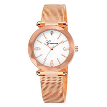 Load image into Gallery viewer, Ladies quartz wristwatch reloj mujer Fashion Casual Analog Women Stainless Steel Band Quartz Wrist Watches Watch Female Quartz
