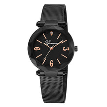 Load image into Gallery viewer, Ladies quartz wristwatch reloj mujer Fashion Casual Analog Women Stainless Steel Band Quartz Wrist Watches Watch Female Quartz

