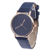 Load image into Gallery viewer, 2019 New Design Women Leather Simple Business Fashion Quartz Wrist Watch reloj mujer Horloges Uhren Damen clock xfcs saat
