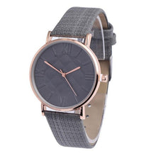 Load image into Gallery viewer, 2019 New Design Women Leather Simple Business Fashion Quartz Wrist Watch reloj mujer Horloges Uhren Damen clock xfcs saat
